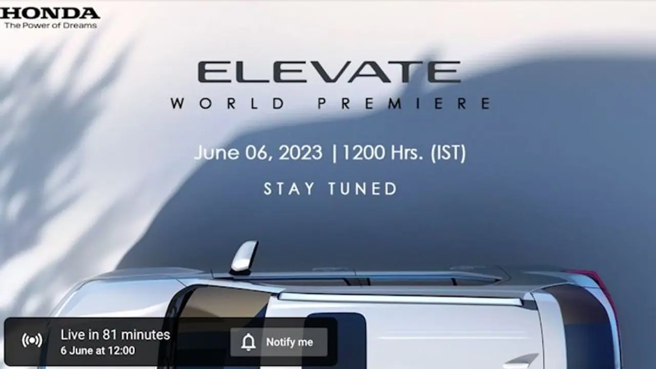 Honda Elevate mid size SUV to make global debut today; Here's what you can expect