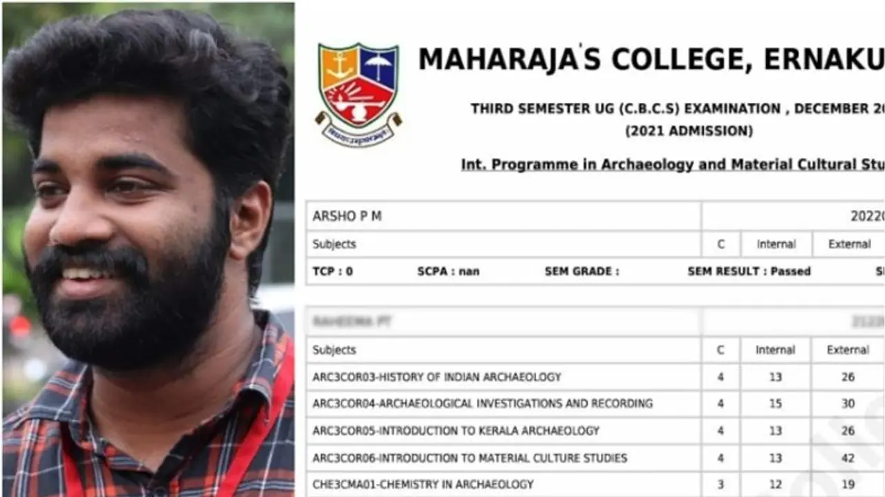 Controversy erupts in Maharaja's College over SFI state secretary's 'pass' mark list without sitting for exam