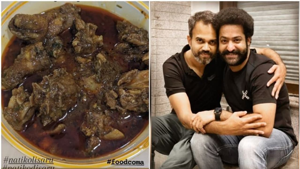 ಪ್ರಶಾಂತ್ ನೀಲ್ ಹುಟ್ಟುಹಬ್ಬಕ್ಕೆ ನಾಟಿಕೋಳಿ ಸಾರನ್ನು ಗಿಫ್ಟ್ ನೀಡಿದ Jr.NTR: ಫೋಟೋ ವೈರಲ್