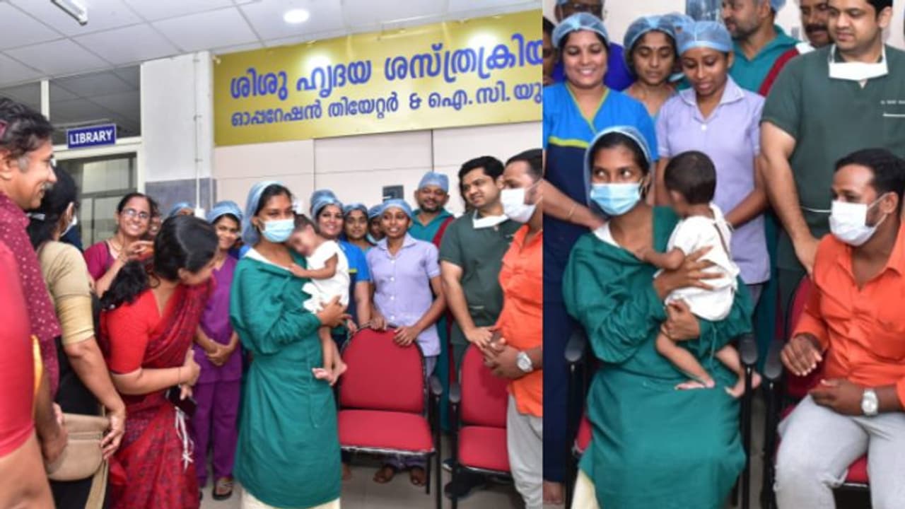 ജന്മനാ ഗുരുതര ഹൃദയ വൈകല്യം, ഒരുവയസുകാരന്‍റെ ജീവൻ തിരിച്ച് പിടിച്ച് ശസ്ത്രക്രിയ, വീണ്ടുമൊരു വിജയഗാഥ
