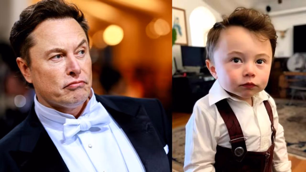 'ക്യൂട്ട് ആയി കുട്ടി മസ്ക്'; ദത്തെടുത്തോട്ടെയെന്ന് ആരാധകർ 'ക്യൂട്ട് ആയി കുട്ടി മസ്ക്'; ദത്തെടുത്തോട്ടെയെന്ന് ആരാധകർ