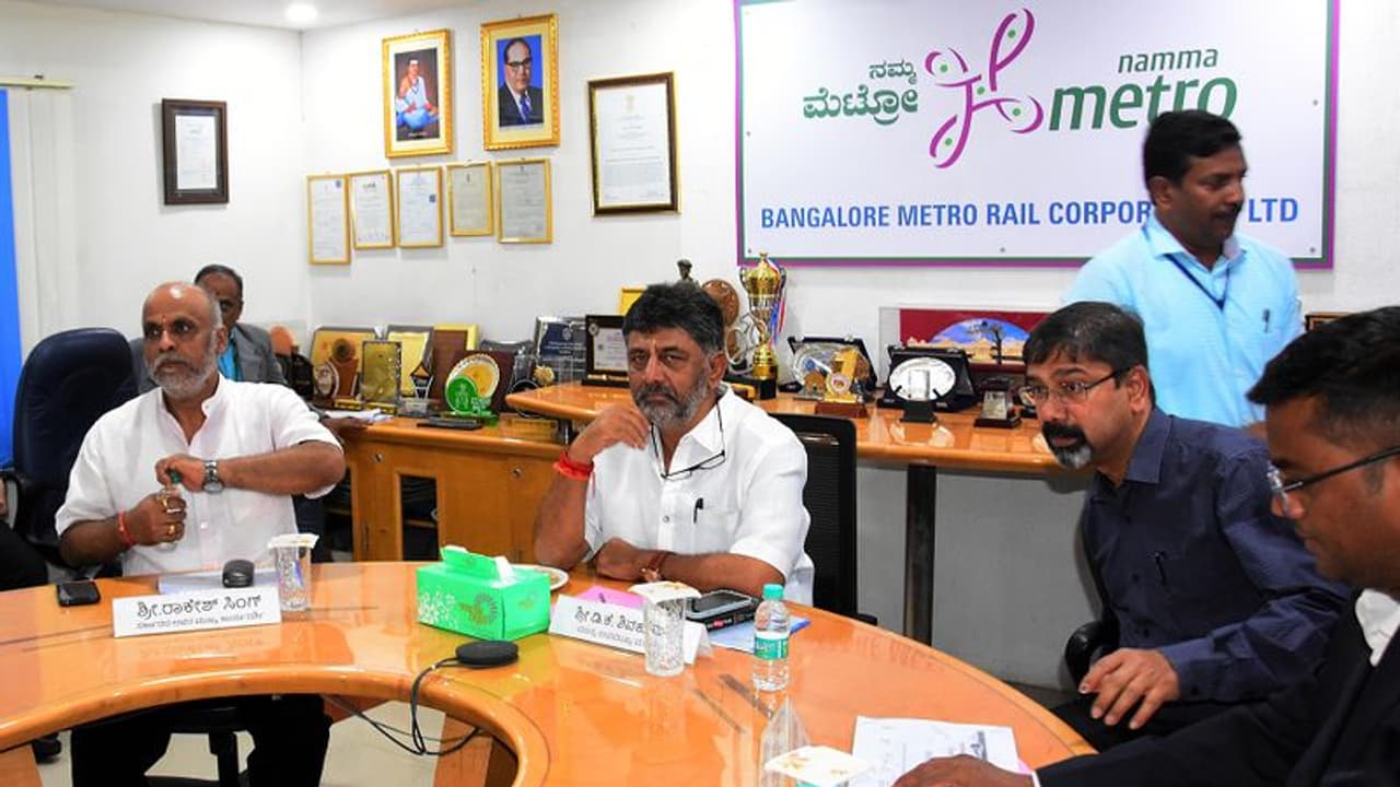 ಎಲ್ಲೆಲ್ಲಿ 'ನಮ್ಮ ಮೆಟ್ರೋ' ವಿಸ್ತರಣೆ ಸಾಧ್ಯ ಸರ್ವೆ ನಡೆಸಿ ವರದಿ ನೀಡಿ: ಡಿಕೆಶಿ