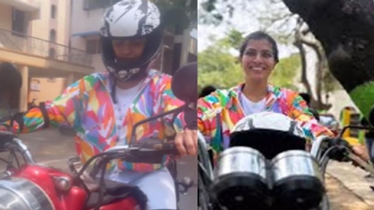 సైకిల్ తొక్కడం రాదు..కాని బుల్లెట్ పై రచ్చ చేసిన వరలక్ష్మీ శరత్ కుమార్.. వైరల్ అవుతున్న వీడియో.. సైకిల్ తొక్కడం రాదు..కాని బుల్లెట్ పై రచ్చ చేసిన వరలక్ష్మీ శరత్ కుమార్.. వైరల్ అవుతున్న వీడియో..