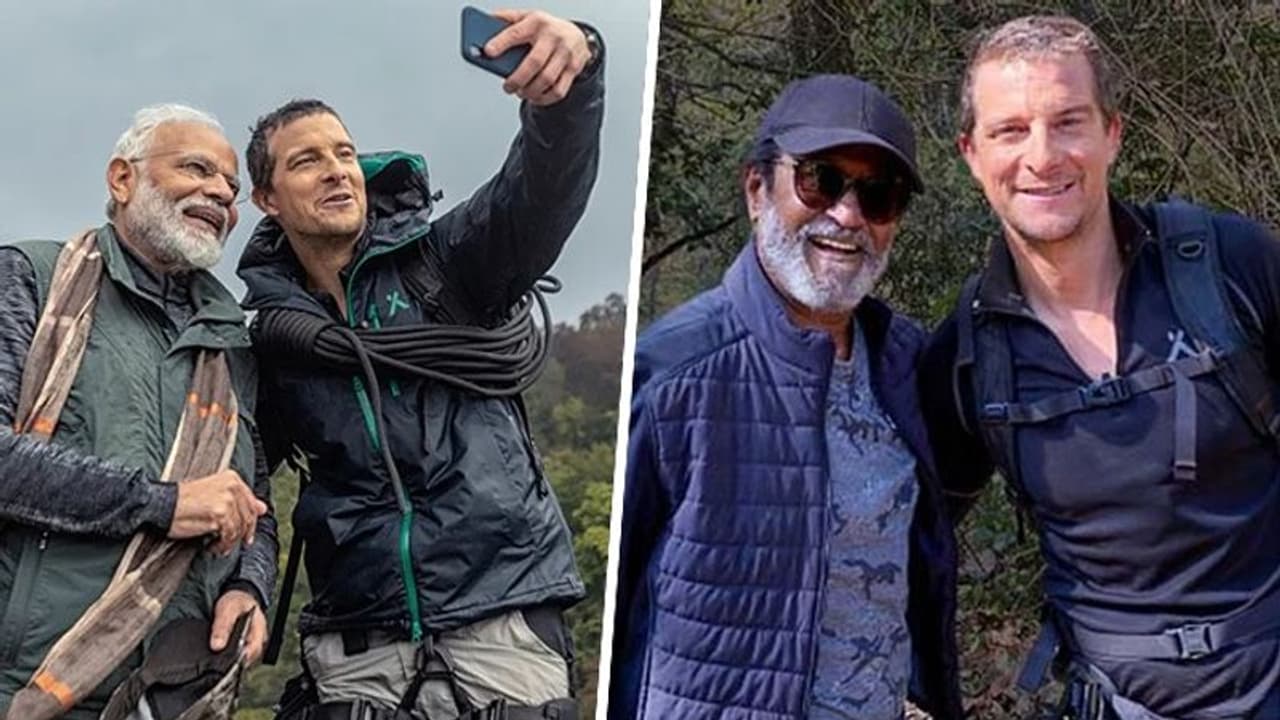 Bear Grylls next adventure: PM Modi to Rajnikanth know Indian celebs who have been on the ride and are in line