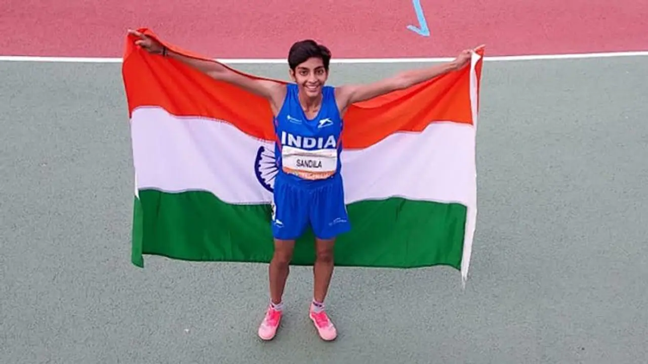 Laxita Sandila wins women's 1500m gold at Asian U 20 Athletics Championship