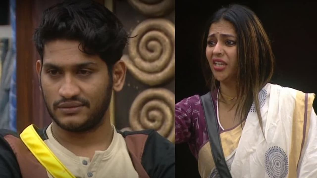 'മാരാർ ഇവിടെയുള്ളതിന് കാരണം ഞാൻ തന്ന പിച്ച, കളിച്ച് ജയിക്കടോ'; അഖിലിനോട് ശോഭ 'മാരാർ ഇവിടെയുള്ളതിന് കാരണം ഞാൻ തന്ന പിച്ച, കളിച്ച് ജയിക്കടോ'; അഖിലിനോട് ശോഭ