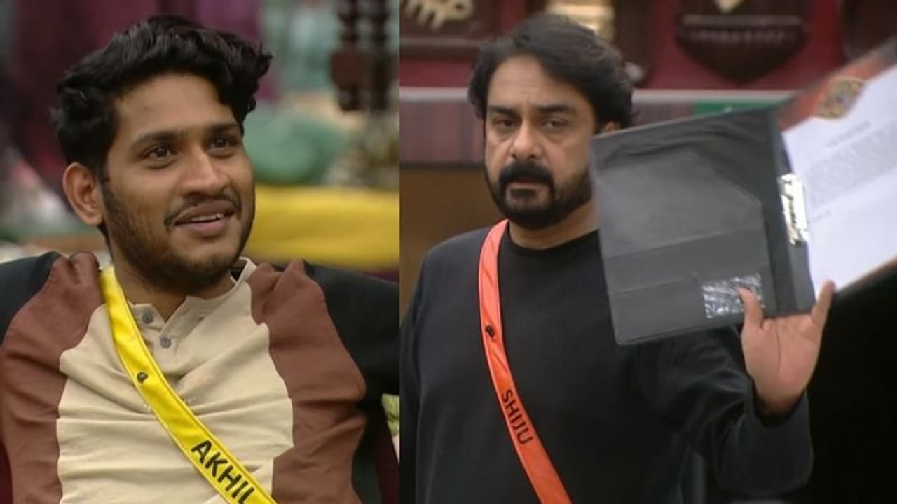 'സ്പോട്ട് എവിക്ഷന്'? സംശയിച്ച അഖിലിനെ ബിഗ് ബോസിന്റെ കത്ത് കാട്ടി ഷിജു 'സ്പോട്ട് എവിക്ഷന്'? സംശയിച്ച അഖിലിനെ ബിഗ് ബോസിന്റെ കത്ത് കാട്ടി ഷിജു