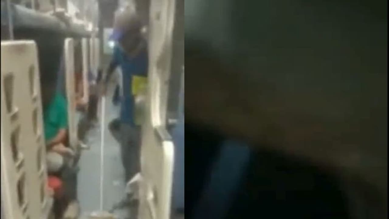 Odisha train crash: Shocking video emerges of moment when Coromandel Express crashed