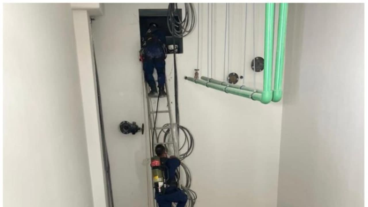 കുവൈത്തില്‍ വാട്ടർ ടാങ്കിനുള്ളിൽ വീണ തൊഴിലാളികളെ രക്ഷിച്ചു