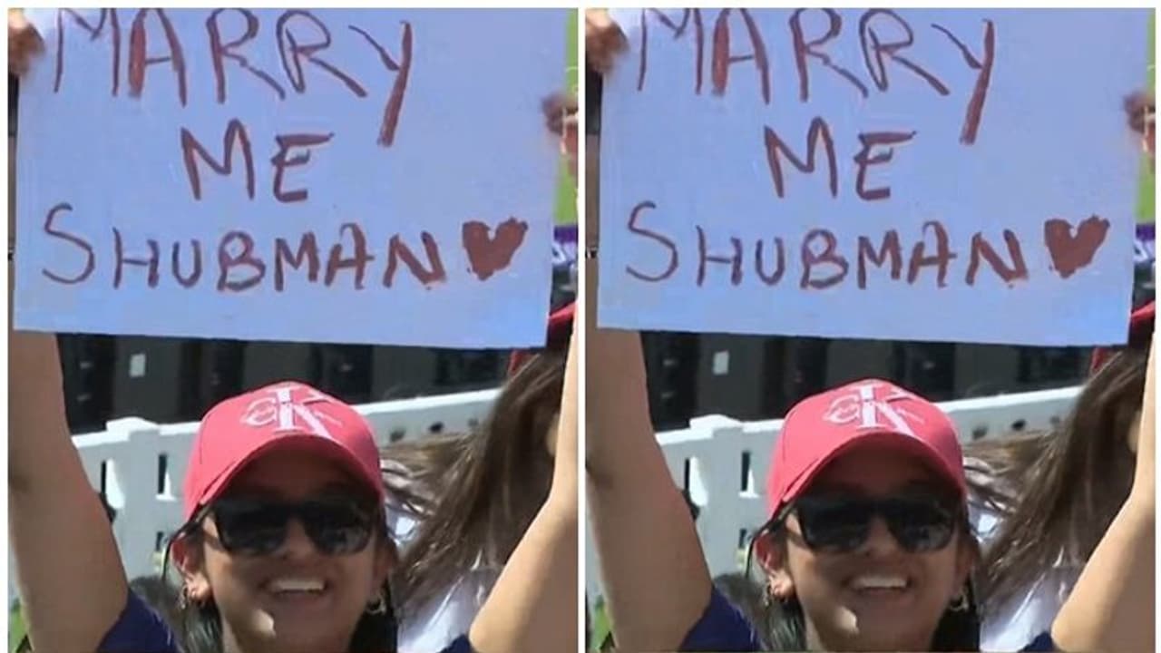 WTC Final: ಪಂದ್ಯದ ನಡುವೆಯೇ ಶುಭ್ಮನ್ ಗಿಲ್ಗೆ ಯುವತಿಯ ಪ್ರಪೋಸ್! WTC Final: ಪಂದ್ಯದ ನಡುವೆಯೇ ಶುಭ್ಮನ್ ಗಿಲ್ಗೆ ಯುವತಿಯ ಪ್ರಪೋಸ್!