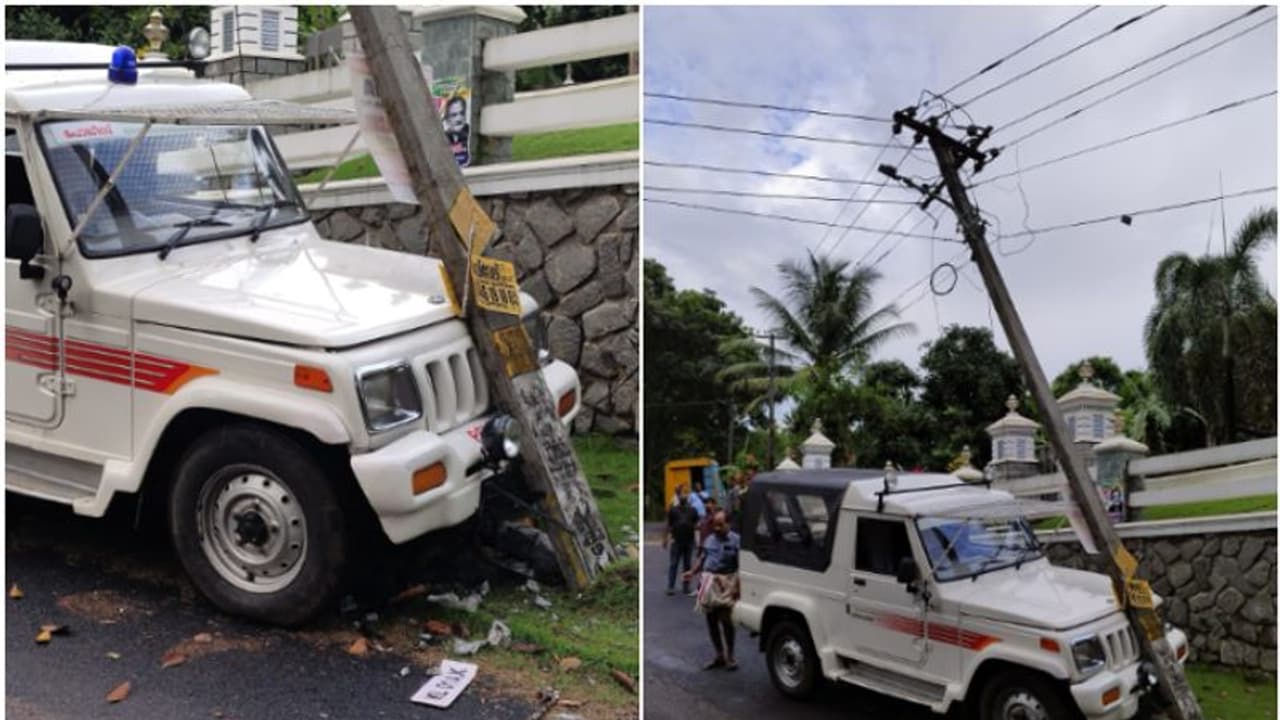 ധ്യാൻ ശ്രീനിവാസന്റെ 'സ്വർഗ്ഗത്തിലെ കട്ടുറുമ്പ്' ലോക്കേഷനിൽ അപകടം, വാഹനം നിയന്ത്രണം തെറ്റി പോസ്റ്റിൽ ഇടിച്ചു ധ്യാൻ ശ്രീനിവാസന്റെ 'സ്വർഗ്ഗത്തിലെ കട്ടുറുമ്പ്' ലോക്കേഷനിൽ അപകടം, വാഹനം നിയന്ത്രണം തെറ്റി പോസ്റ്റിൽ ഇടിച്ചു
