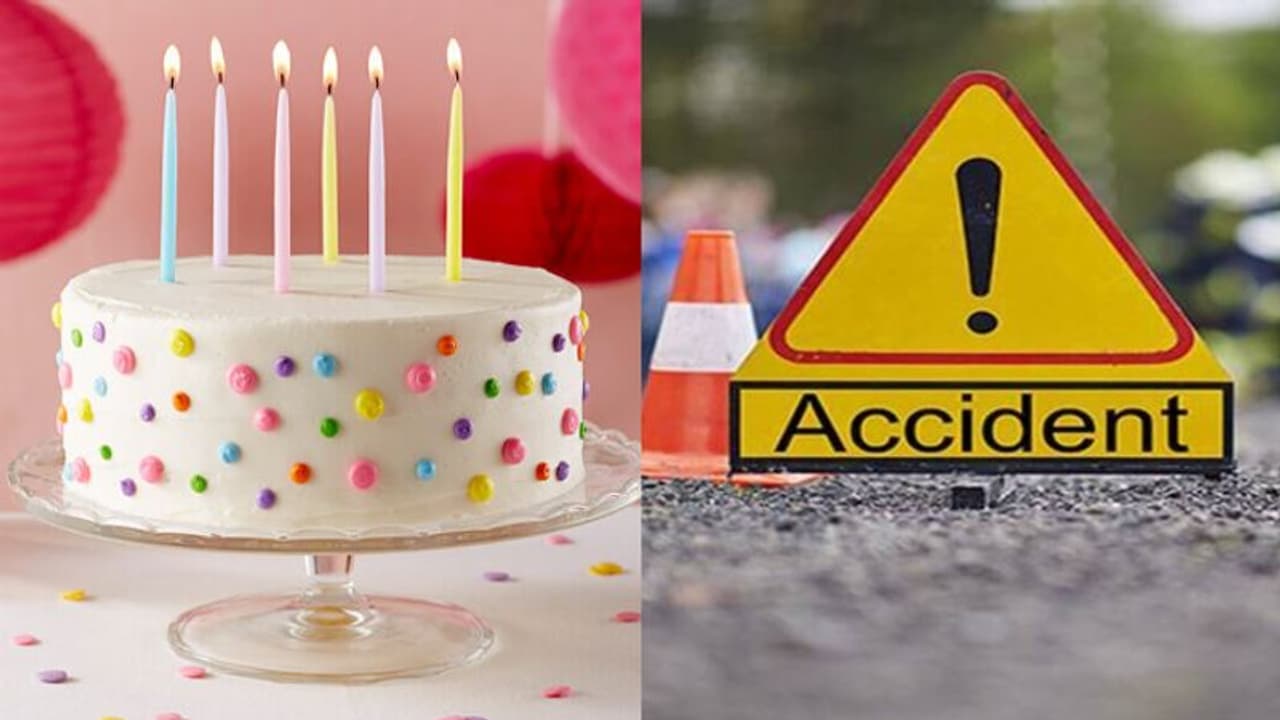 മകന്റെ ജന്മദിന ആഘോഷം കഴിഞ്ഞ് മണിക്കൂറുകള്, യുവാവിന്റെ ബൈക്ക് എസ്യുവി ഇടിച്ച് തെറിപ്പിച്ചു, 3 മരണം മകന്റെ ജന്മദിന ആഘോഷം കഴിഞ്ഞ് മണിക്കൂറുകള്, യുവാവിന്റെ ബൈക്ക് എസ്യുവി ഇടിച്ച് തെറിപ്പിച്ചു, 3 മരണം