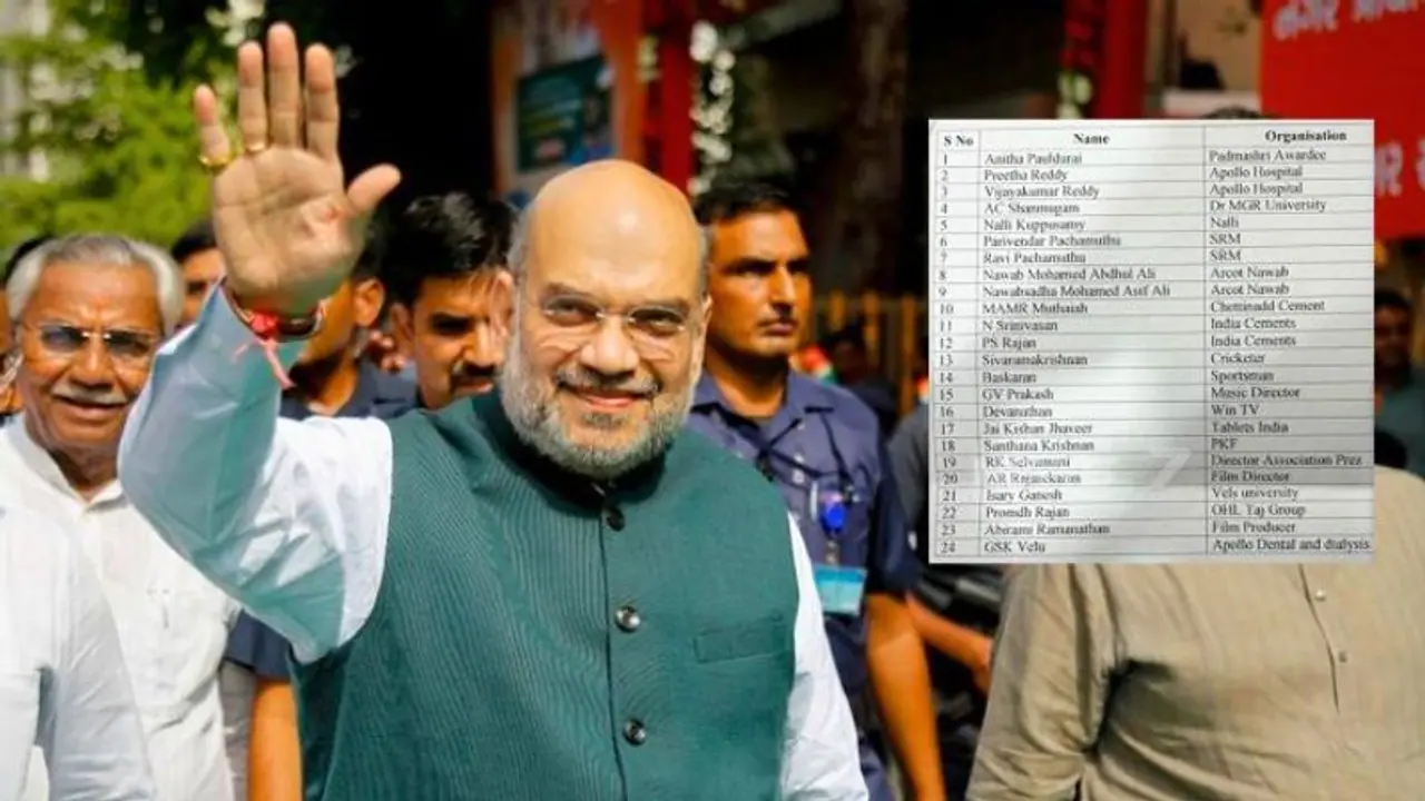 மத்திய உள்துறை அமைச்சர் அமித்ஷாவை சந்திக்கும் 24 தமிழக பிரபலங்கள் யார் யார் தெரியுமா?