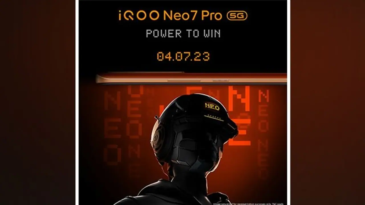 iQOO Neo 7 Pro to launch on July 4, key specifications confirmed by firm