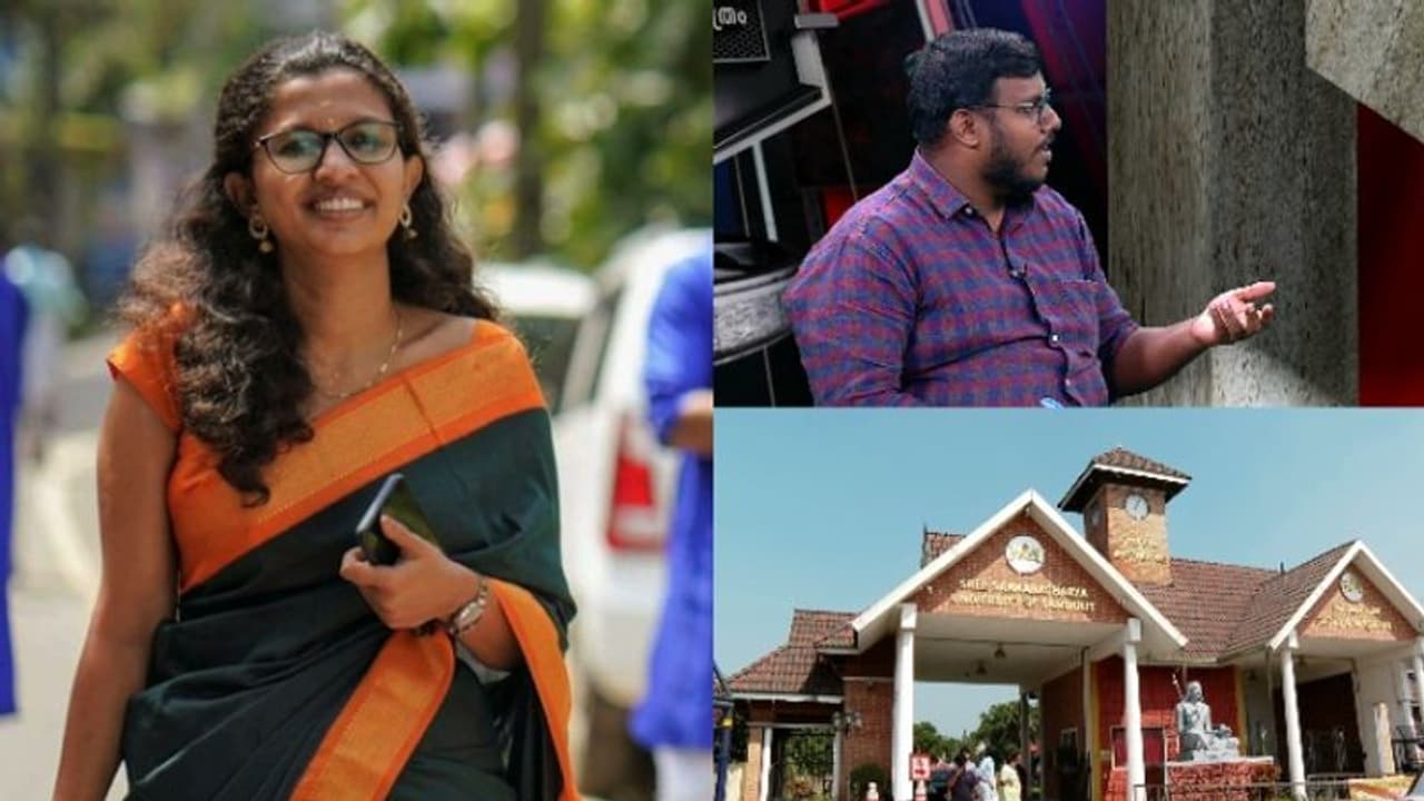 കെ.വിദ്യ പിഎച്ച്ഡി പ്രവേശനം നേടിയത് പൂർണ്ണമായും ചട്ടങ്ങൾ പാലിച്ചെന്ന് എസ്എഫ്ഐ,'സംവരണം അട്ടിമറിച്ചിട്ടില്ല' 