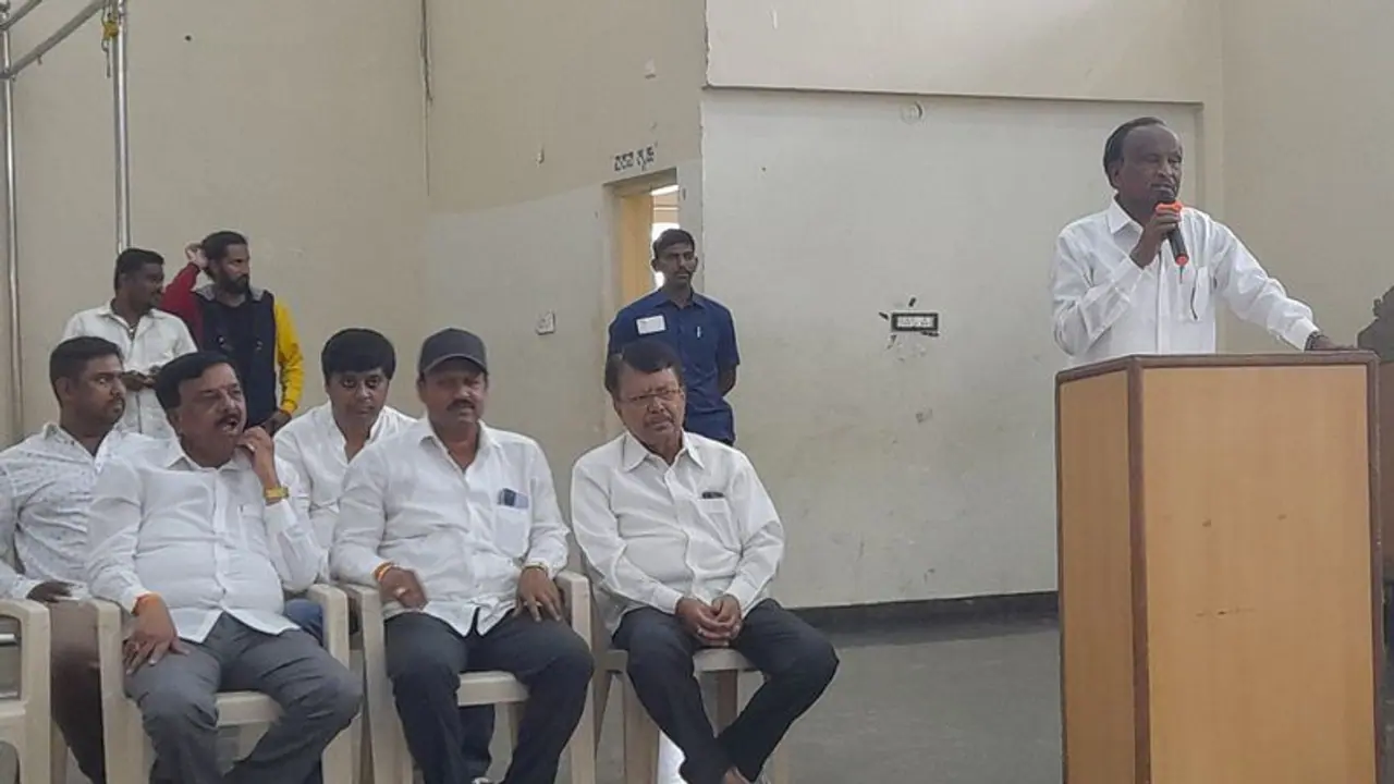 ಸುಳ್ಳು ಹೇಳಿ ಬಿಜೆಪಿ ಅಧಿಕಾರ ಕಸಿದುಕೊಂಡ ಕಾಂಗ್ರೆಸ್‌: ಎಂಟಿಬಿ ನಾಗರಾಜ್‌