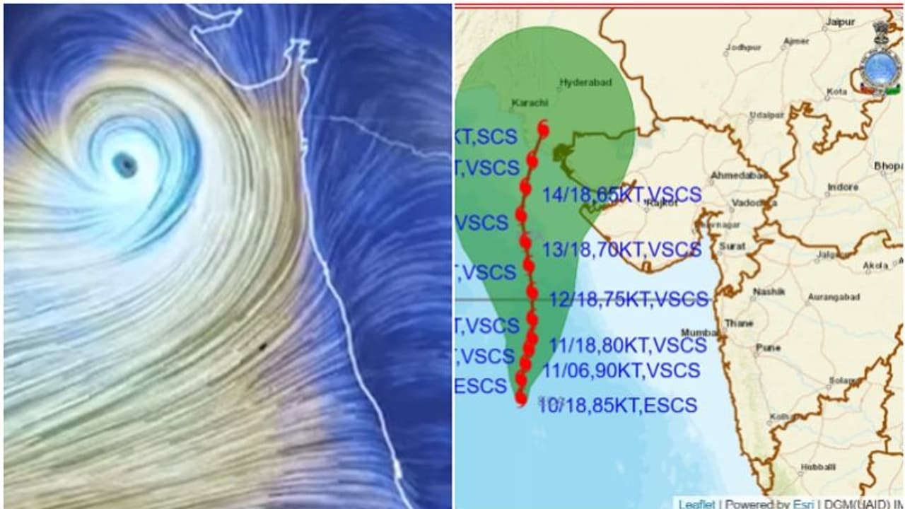 കരയിലേക്ക് പ്രവേശിക്കുക 150 കി.മി വേഗതയിൽ; ബിപോർജോയ് അതിശക്ത ചുഴലിക്കാറ്റായി ഗുജറാത്ത്‌ പാകിസ്ഥാൻ തീരത്തേക്ക്