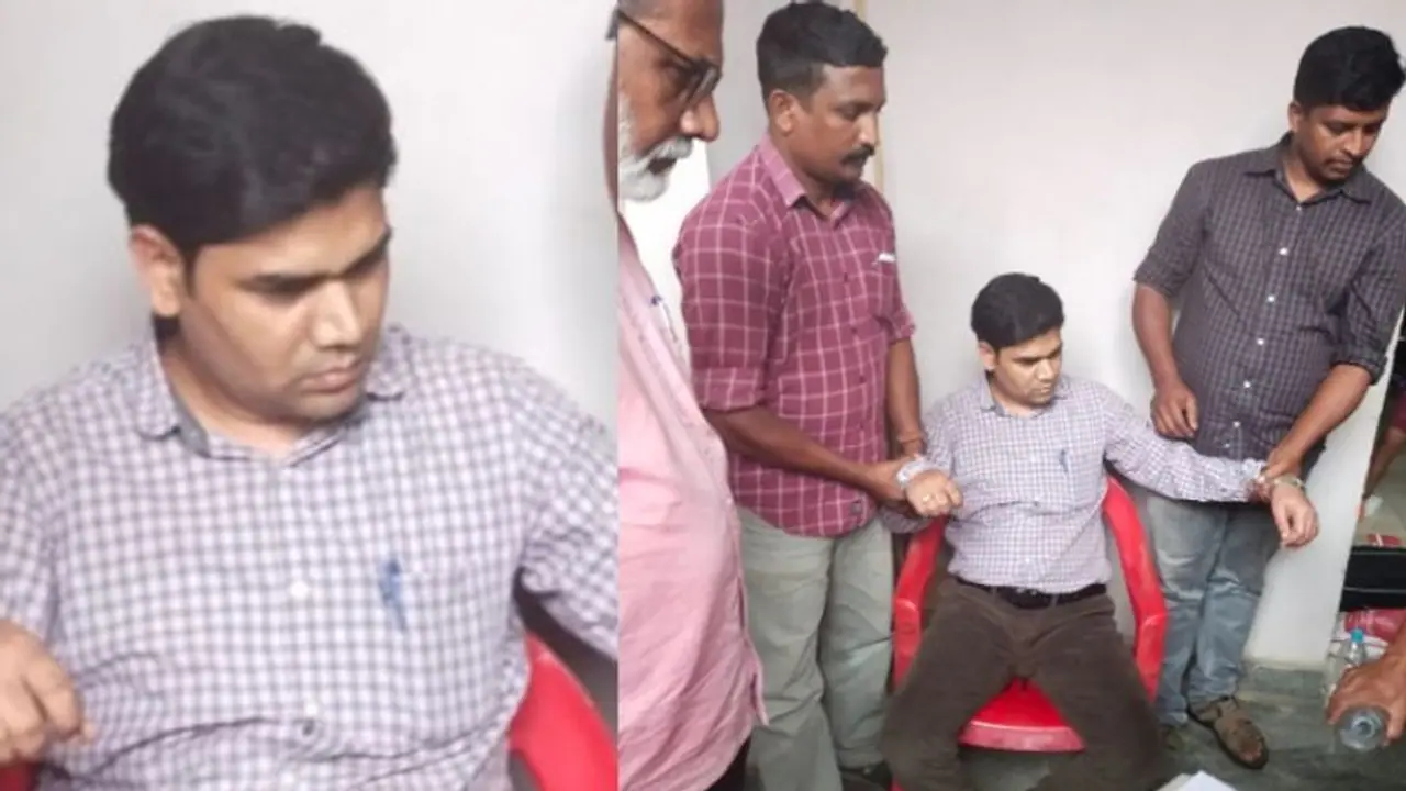 ഒരു ലക്ഷം രൂപ കൈക്കൂലി വാങ്ങുന്നതിനിടെ കേന്ദ്ര ജിഎസ്‌ടി ഉദ്യോഗസ്ഥൻ വിജിലൻസ് പിടിയിൽ