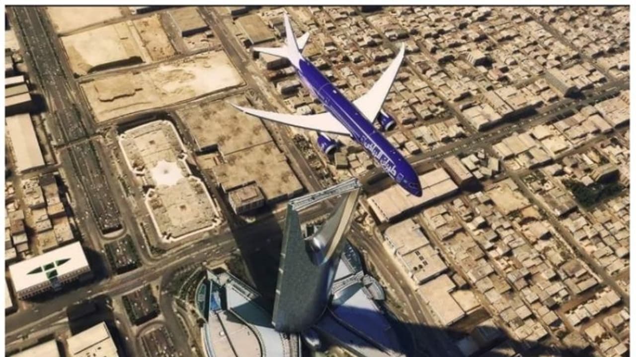 സൗദി അറേബ്യയ്ക്ക് ഇത് ചരിത്ര നിമിഷം; തലസ്ഥാന നഗരത്തിന് മുകളിലൂടെ പറന്ന് 'റിയാദ് എയർ' സൗദി അറേബ്യയ്ക്ക് ഇത് ചരിത്ര നിമിഷം; തലസ്ഥാന നഗരത്തിന് മുകളിലൂടെ പറന്ന് 'റിയാദ് എയർ'