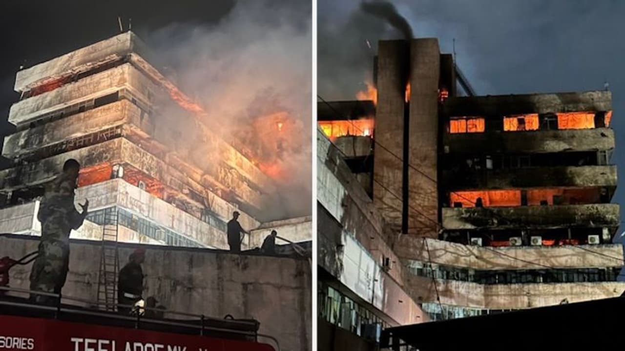 Madhya Pradesh: Satpura Bhawan fire doused after 13 hours of firefighting; triggers political heat