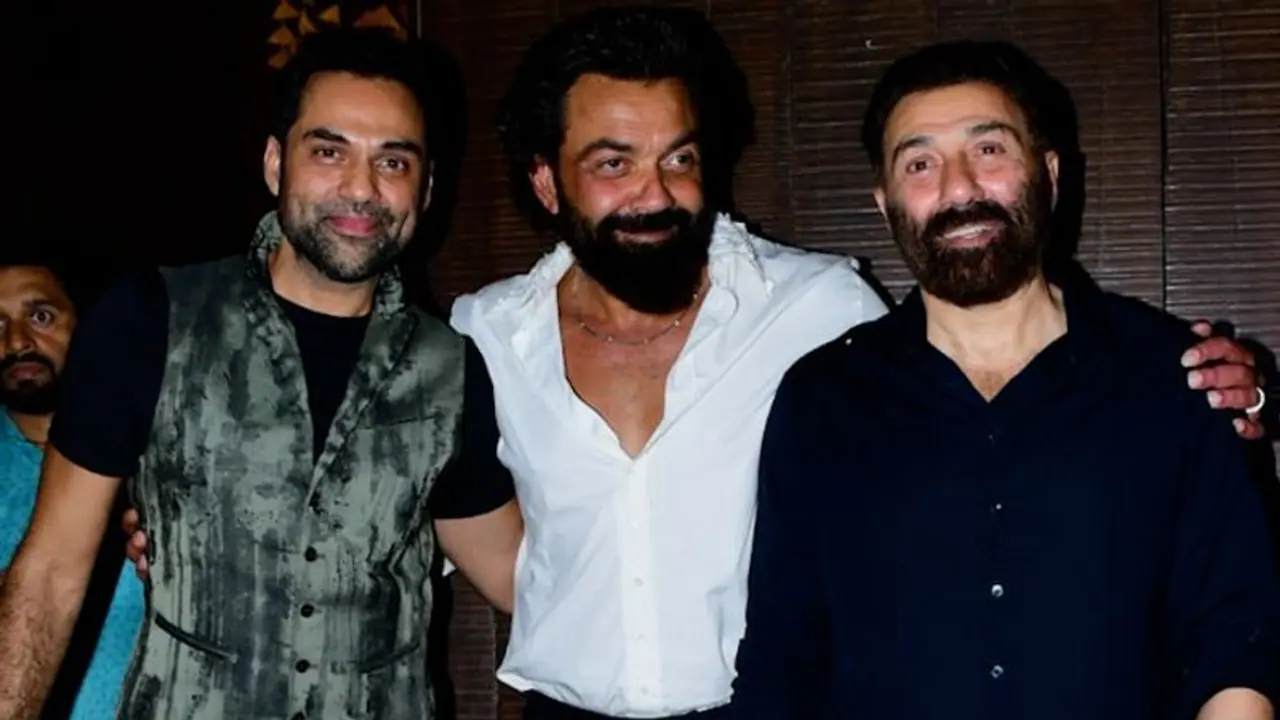 Karan Deol Roka ceremony: Sunny Deol, Bobby Deol, Abhay Deol, all brothers in one frame (Photos) Karan Deol Roka ceremony: Sunny Deol, Bobby Deol, Abhay Deol, all brothers in one frame (Photos)