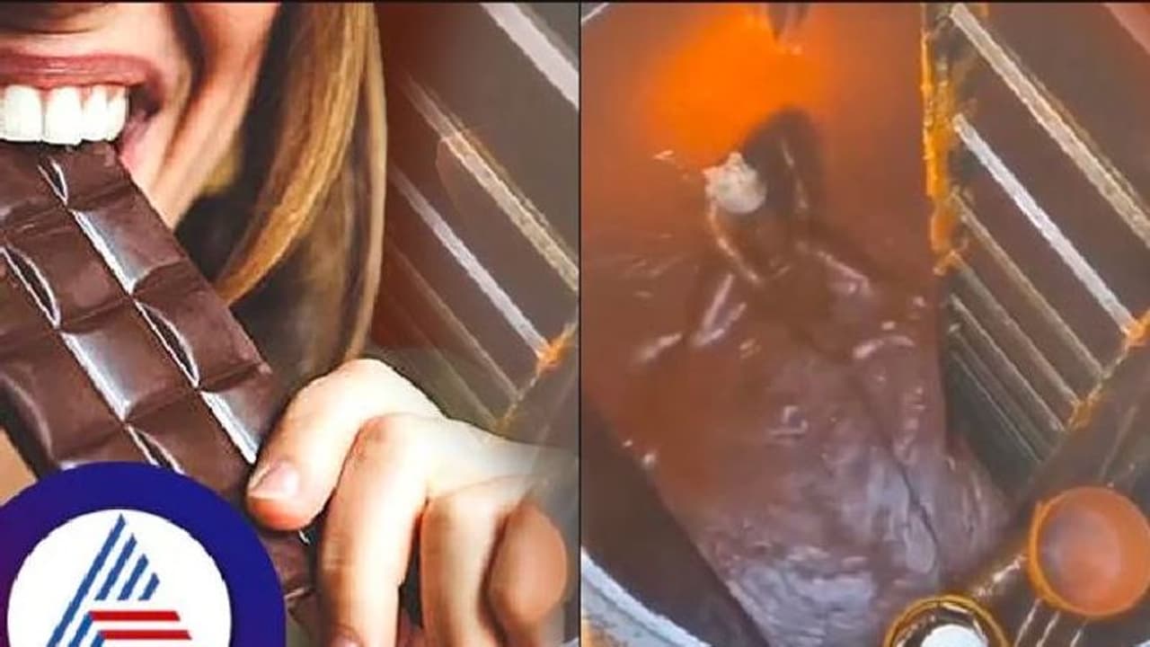 ಕಾಲಲ್ಲೇ ತುಳಿದು ಹದ ಮಾಡ್ತಾರೆ, ಬೆವರೂ ಒರೆಸಿ ಹಾಕ್ತಾರೆ; ಚಾಕೊಲೇಟ್ ಮೇಕಿಂಗ್ ವಿಡಿಯೋ ವೈರಲ್ ಕಾಲಲ್ಲೇ ತುಳಿದು ಹದ ಮಾಡ್ತಾರೆ, ಬೆವರೂ ಒರೆಸಿ ಹಾಕ್ತಾರೆ; ಚಾಕೊಲೇಟ್ ಮೇಕಿಂಗ್ ವಿಡಿಯೋ ವೈರಲ್