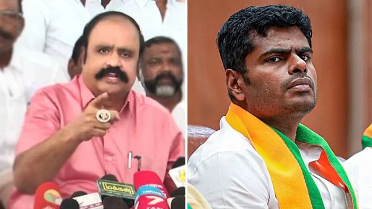 மாஜி அதிமுக அமைச்சர்களை சேர்த்து கொண்டு திமுக ஊழலை பற்றி பேசுவதா.? அண்ணாமலைக்கு என்ன தகுதி உள்ளது.? புகழேந்தி மாஜி அதிமுக அமைச்சர்களை சேர்த்து கொண்டு திமுக ஊழலை பற்றி பேசுவதா.? அண்ணாமலைக்கு என்ன தகுதி உள்ளது.? புகழேந்தி