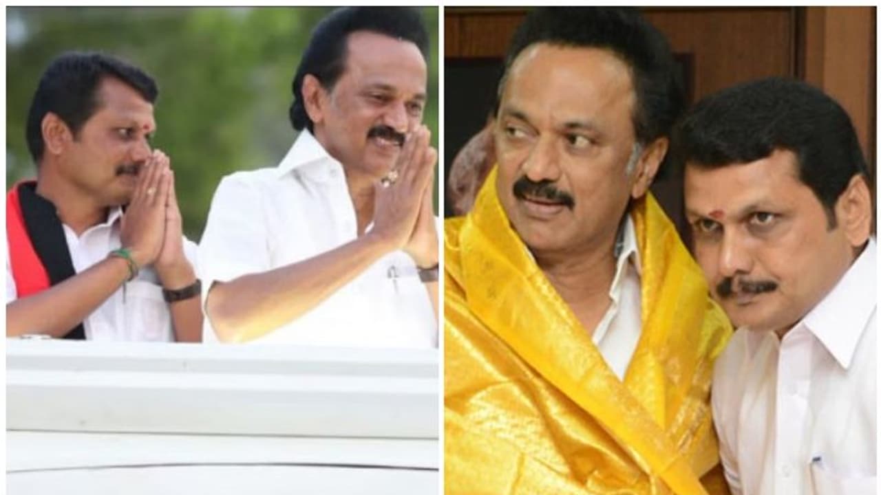 അണ്ണാമലൈയുമായി കൊമ്പുകോർത്ത ശക്തൻ; ഇഡി അറസ്റ്റ് ചെയ്ത സെന്തിൽ ബാലാജി ആരാണ്, കേസ് എന്താണ്? അണ്ണാമലൈയുമായി കൊമ്പുകോർത്ത ശക്തൻ; ഇഡി അറസ്റ്റ് ചെയ്ത സെന്തിൽ ബാലാജി ആരാണ്, കേസ് എന്താണ്?