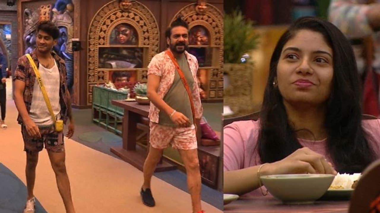 കണ്ടെന്‍റ് ക്ഷാമം തീര്‍ക്കാന്‍ സര്‍പ്രൈസ് ഫാഷന്‍ ഷോയുമായി ബിഗ് ബോസ് ഹൗസില്‍ അഖില്‍ മാരാരും ഷിജുവും