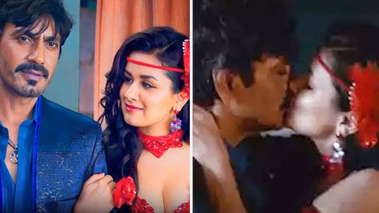 Tiku Weds Sheru: Netizens upset with 49 year old Nawazuddin Siddiqui kissing 21 year old Avneet Kaur on lips