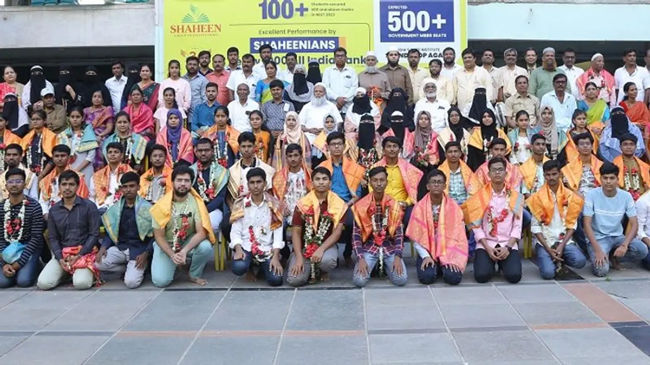 ನೀಟ್‌ ಫಲಿತಾಂಶ: ಬೀದ​ರ್‌ನ ಶಾಹೀನ್‌ ವಿದ್ಯಾರ್ಥಿ ಕಲಬುರಗಿ ವಿಭಾಗಕ್ಕೆ ಟಾಪರ್‌..!