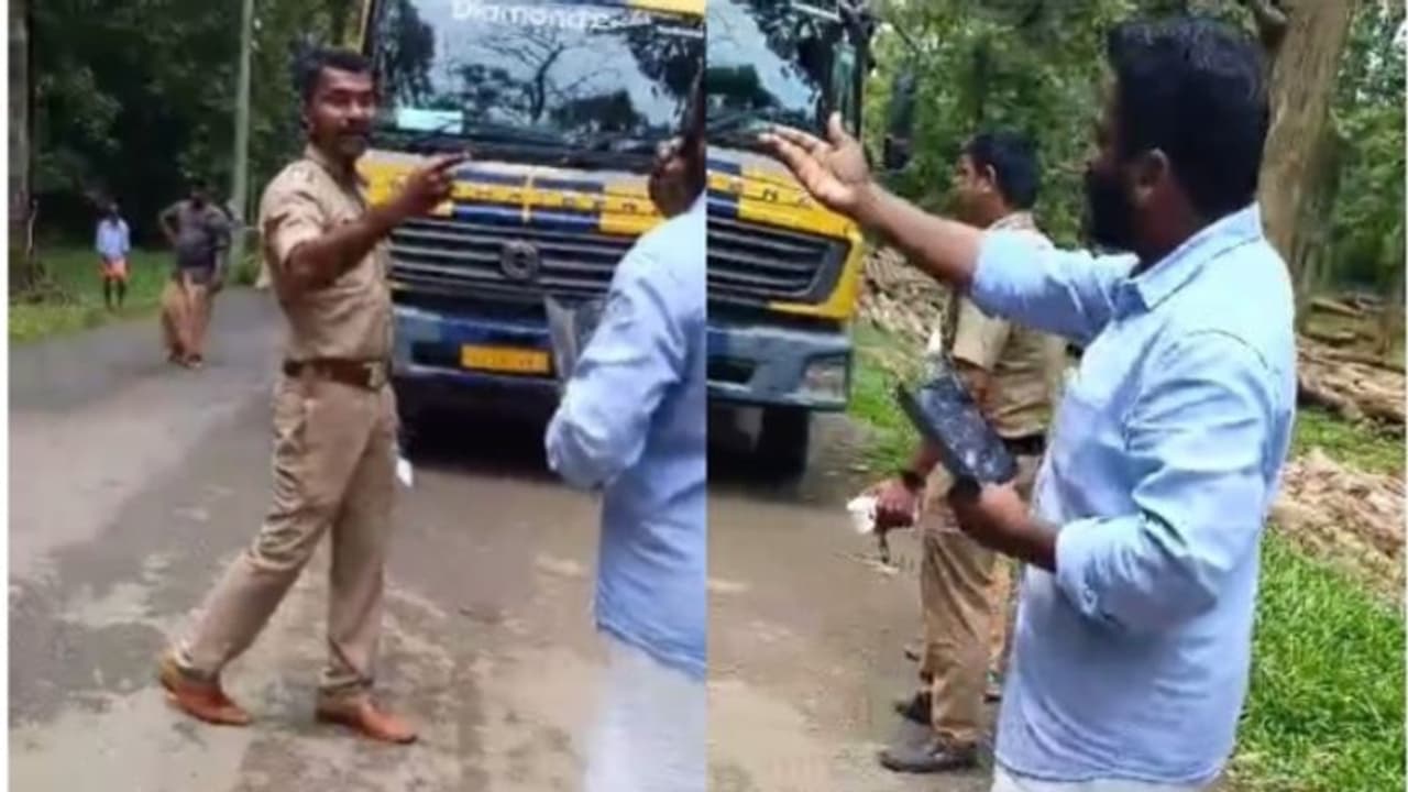 കോന്നിയിൽ നടുറോഡിൽ കൊമ്പുകോർത്ത് എസ്ഐയും സിപിഎം ലോക്കൽ സെക്രട്ടറിയും; ദൃശ്യങ്ങൾ പ്രചരിക്കുന്നു കോന്നിയിൽ നടുറോഡിൽ കൊമ്പുകോർത്ത് എസ്ഐയും സിപിഎം ലോക്കൽ സെക്രട്ടറിയും; ദൃശ്യങ്ങൾ പ്രചരിക്കുന്നു