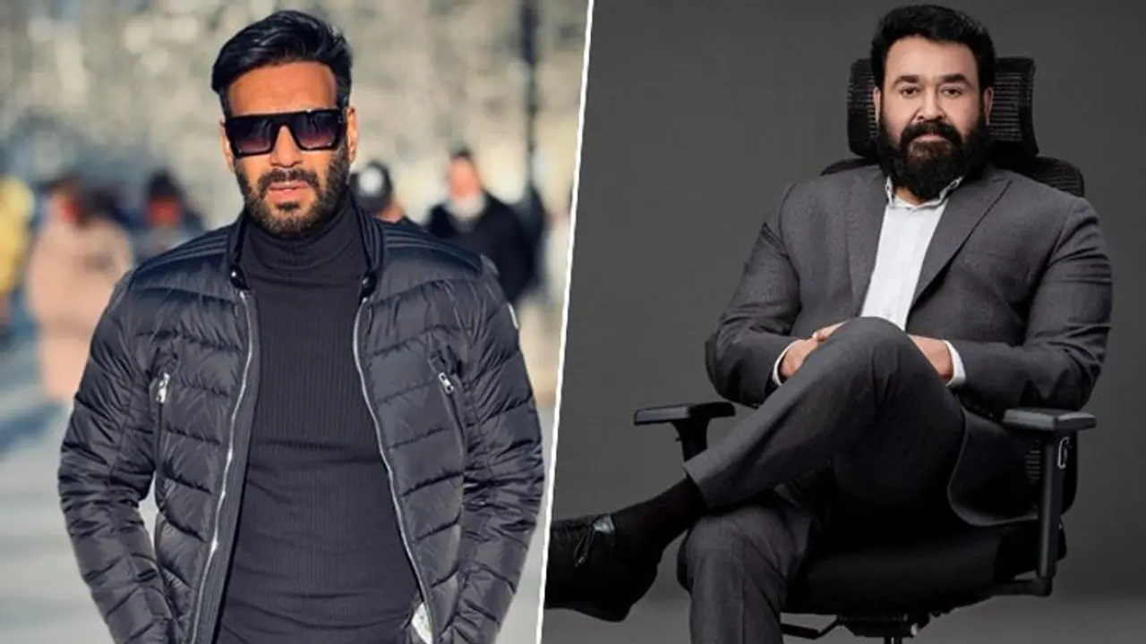 Ajay Devgn, Mohanlal to set screen on fire with simultaneous release of Telugu version of Drishyam 3: Reports Ajay Devgn, Mohanlal to set screen on fire with simultaneous release of Telugu version of Drishyam 3: Reports