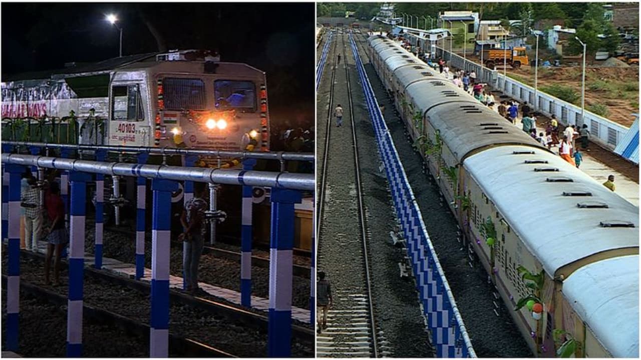 ഇടുക്കിയ്ക്ക് പ്രതീക്ഷയുടെ ചൂളം വിളി; ബോഡി നായ്ക്കന്നുരില് ട്രെയിന് സര്വീസ് ആരംഭിച്ചു ഇടുക്കിയ്ക്ക് പ്രതീക്ഷയുടെ ചൂളം വിളി; ബോഡി നായ്ക്കന്നുരില് ട്രെയിന് സര്വീസ് ആരംഭിച്ചു