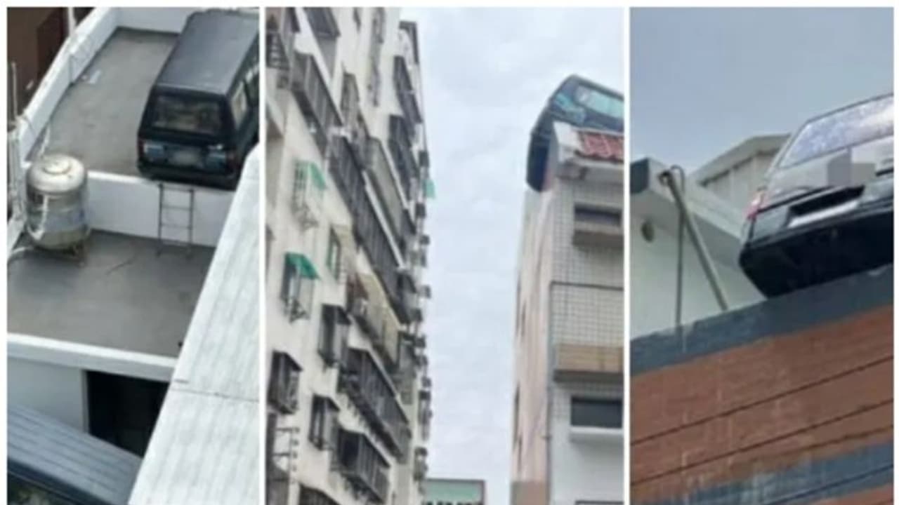 നോ പാര്ക്കിംഗിന് പിഴയടച്ചു മടുത്തു, കാറുകള് വീടിനു മുകളില് പാര്ക്ക് ചെയ്ത് ഉടമ! നോ പാര്ക്കിംഗിന് പിഴയടച്ചു മടുത്തു, കാറുകള് വീടിനു മുകളില് പാര്ക്ക് ചെയ്ത് ഉടമ!