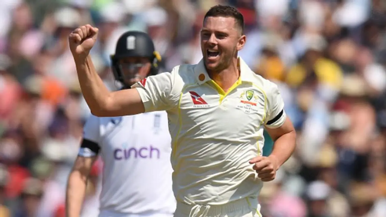 Australia vs Pakistan: జోష్ హేజిల్వుడ్ బౌలింగ్ విధ్వంసం.. పీకల్లోతు కష్టాల్లో పాకిస్తాన్ Australia vs Pakistan: జోష్ హేజిల్వుడ్ బౌలింగ్ విధ్వంసం.. పీకల్లోతు కష్టాల్లో పాకిస్తాన్