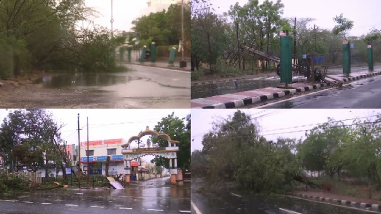 ಸಹಜ ಸ್ಥಿತಿಗೆ ಗುಜರಾತ್: ರಾಜಸ್ಥಾನಕ್ಕೆ ಈಗ ಚಂಡಮಾರುತ ಲಗ್ಗೆ, ಭಾರಿ ಮಳೆ ಸಹಜ ಸ್ಥಿತಿಗೆ ಗುಜರಾತ್: ರಾಜಸ್ಥಾನಕ್ಕೆ ಈಗ ಚಂಡಮಾರುತ ಲಗ್ಗೆ, ಭಾರಿ ಮಳೆ