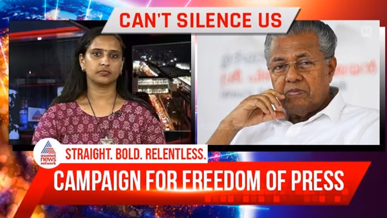 CAN'T SILENCE US: Massive support for Asianet News campaign for press freedom CAN'T SILENCE US: Massive support for Asianet News campaign for press freedom