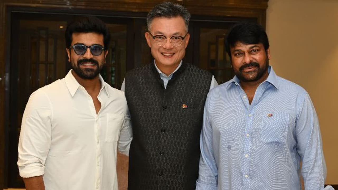 దక్షిణ కొరియా రాయబారికి చిరంజీవి తేనీటి విందు.. రెండు దేశాలు ఒకేలా అంటూ పోస్ట్.. దక్షిణ కొరియా రాయబారికి చిరంజీవి తేనీటి విందు.. రెండు దేశాలు ఒకేలా అంటూ పోస్ట్..