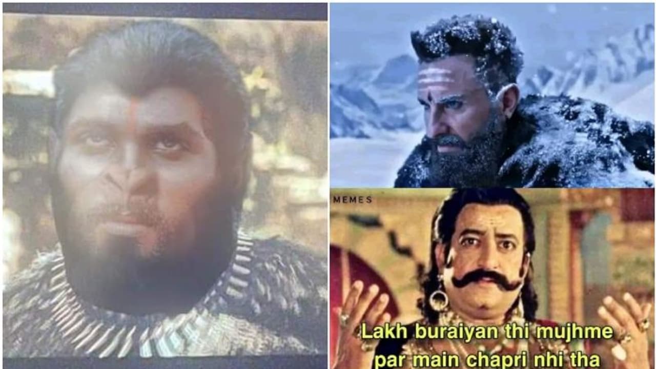 Adipurush: ಪ್ರಭಾಸ್ ಕೃತಿ ಸಿನಿಮಾ ಹಿಗ್ಗಾಮುಗ್ಗಾ ಟ್ರೋಲ್, ಮೀಮ್ಸ್ ವೈರಲ್ 