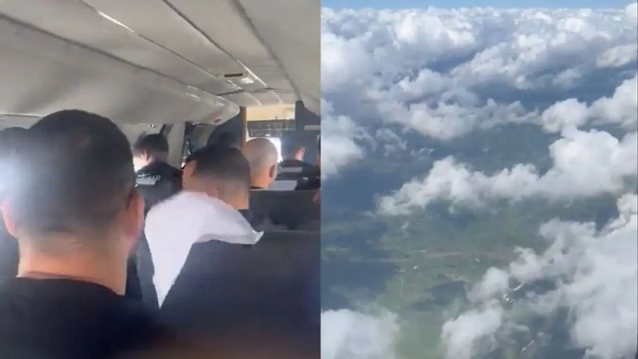 Brazilian aircraft's emergency door opens mid air; WATCH scary video