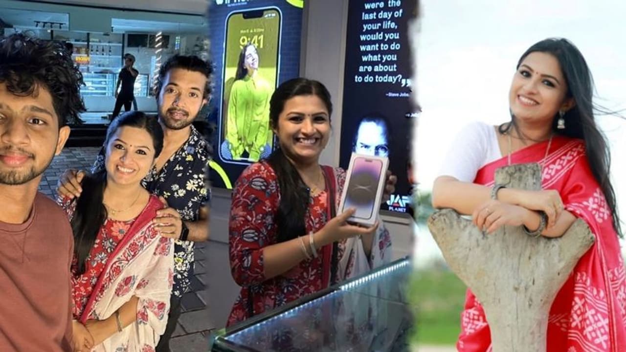 'അങ്ങനെ ഞാനും ഐഫോണ്‍ വാങ്ങി', വീഡിയോ പങ്കുവച്ച് സൗപര്‍ണിക സുഭാഷ്