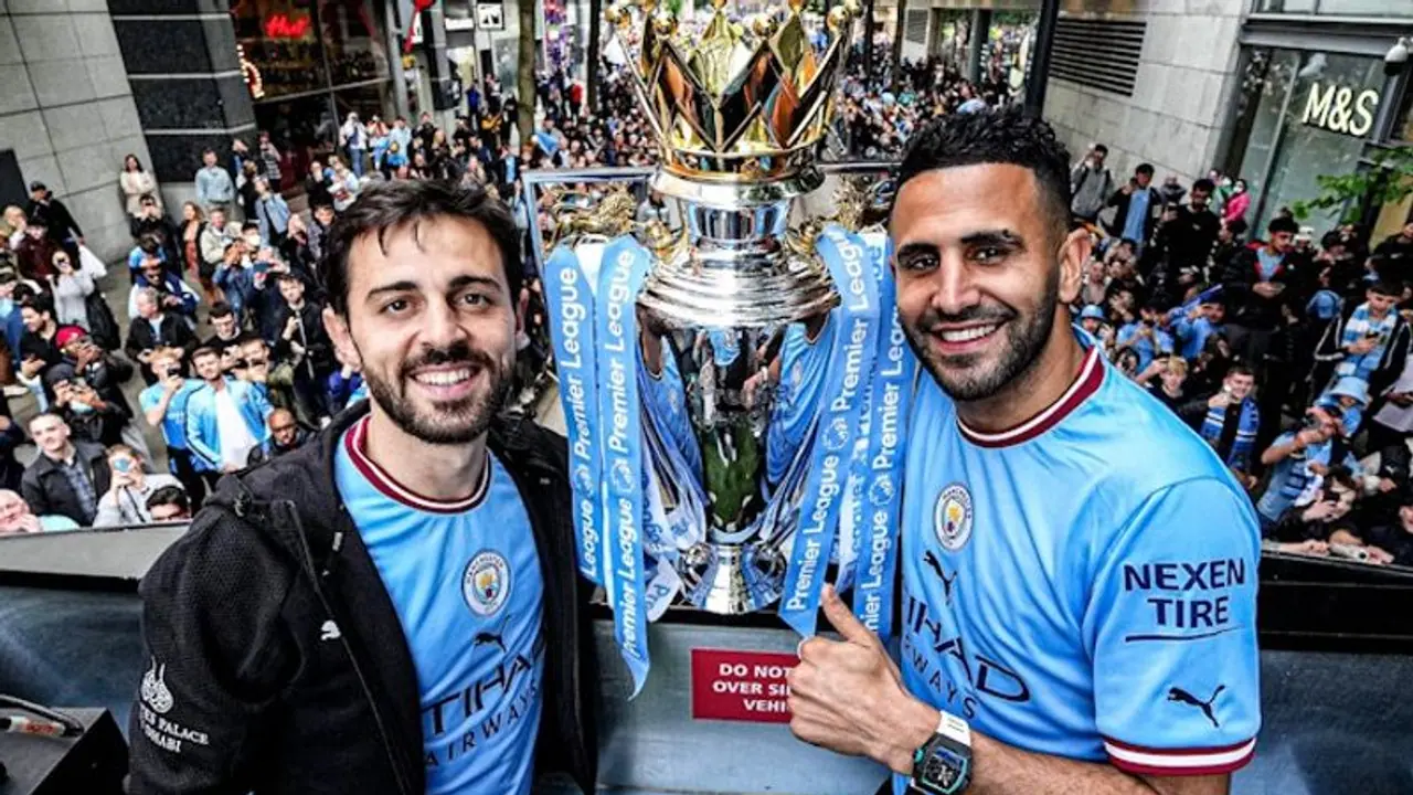 Bernardo Silva and Riyad Mahrez share their thoughts on futures at Manchester City Bernardo Silva and Riyad Mahrez share their thoughts on futures at Manchester City