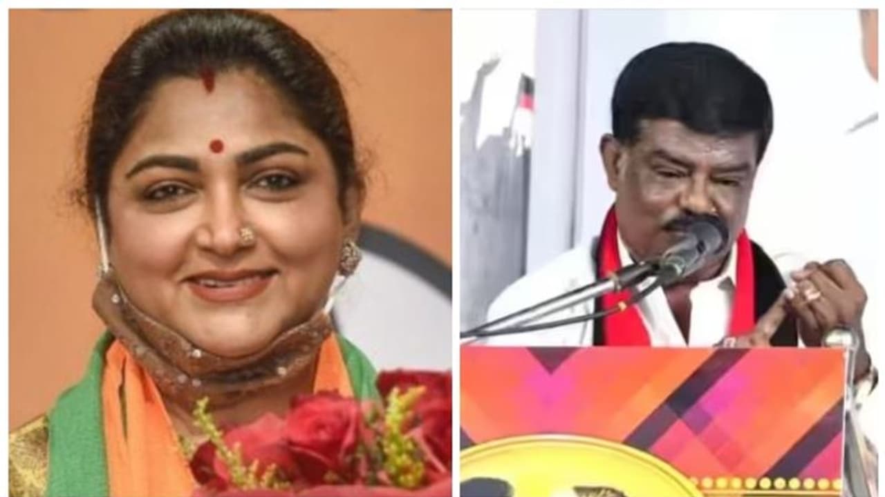 ഖുശ്ബുവിനെതിരായ അധിക്ഷേപ പരാമർശം; പാർട്ടി വക്താവിനെ പുറത്താക്കി ഡിഎംകെ ഖുശ്ബുവിനെതിരായ അധിക്ഷേപ പരാമർശം; പാർട്ടി വക്താവിനെ പുറത്താക്കി ഡിഎംകെ