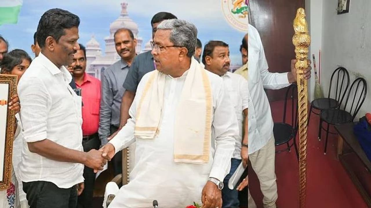 பெரியார் செங்கோலை ஏற்க மறுத்த கர்நாடக முதல்வர் சித்தராமையா.. ஏன் தெரியுமா?