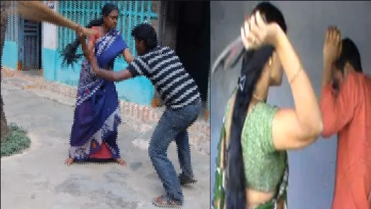 wife beat husband in rajasthan