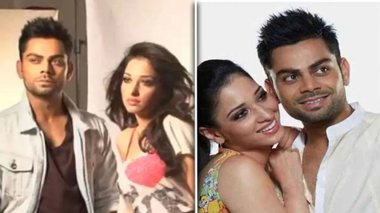 Virat Kohli flirting with Tamannaah Bhatia in old ad goes viral; fans send message to Anushka 'Bhabhi' Virat Kohli flirting with Tamannaah Bhatia in old ad goes viral; fans send message to Anushka 'Bhabhi'