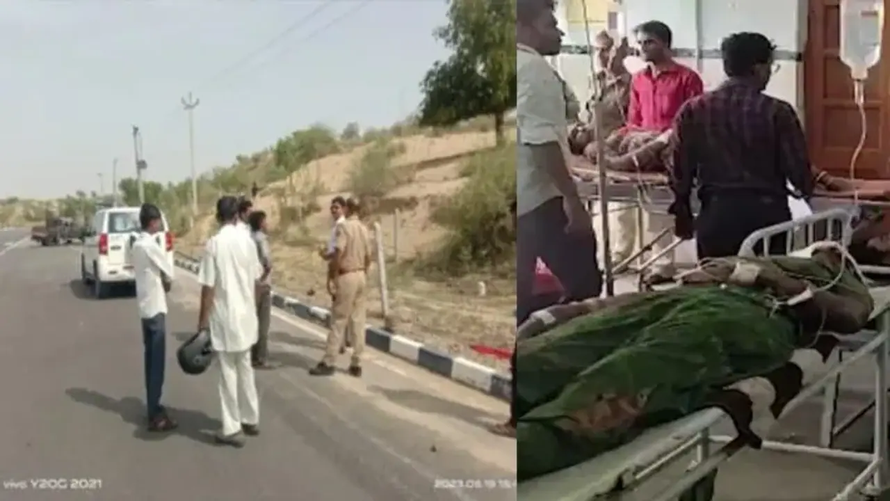 tragic road accident in barmer