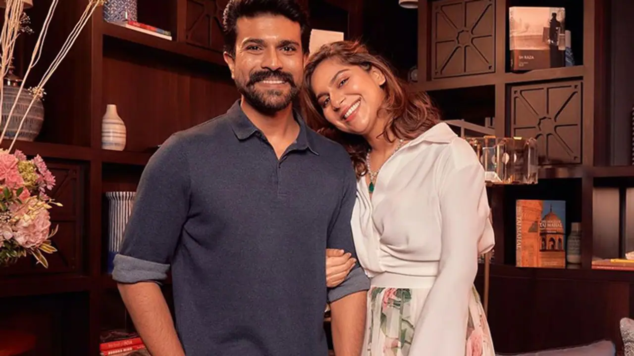 RRR star Ram Charan and Upasana blessed with a baby girl RRR star Ram Charan and Upasana blessed with a baby girl