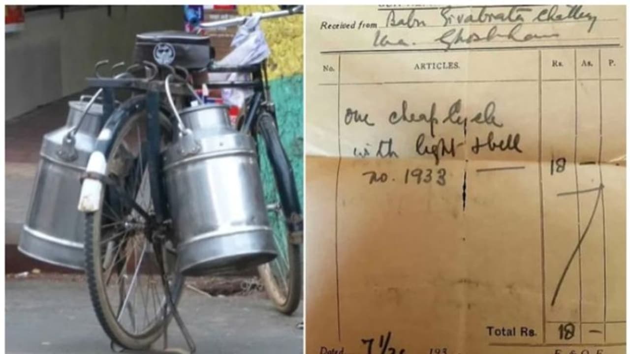  വീണ്ടും വൈറലായി 18 രൂപയുടെ സൈക്കിള്‍ ബില്ല് !